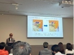 講演の様子写真です。