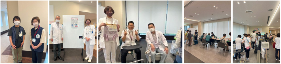 展示会の様子写真です。