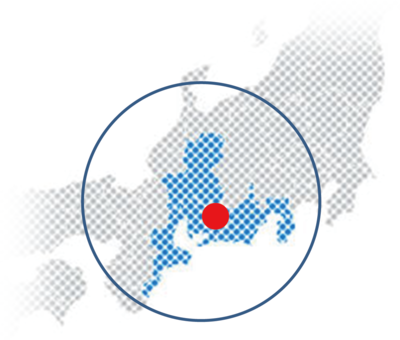 地図上の愛知県大府市・国立長寿医療研究センターの場所画像