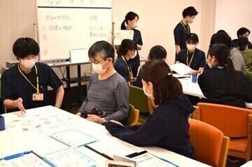 個々人へのアドバイス場面