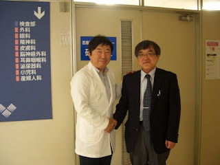 櫃本先生と当センター三浦医師