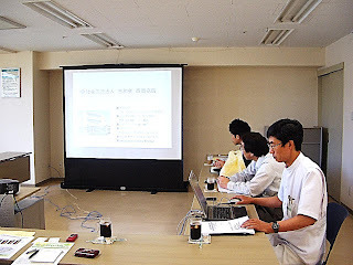 プレゼンテーションの様子