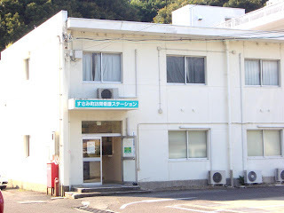 訪問看護ステーション出入口
