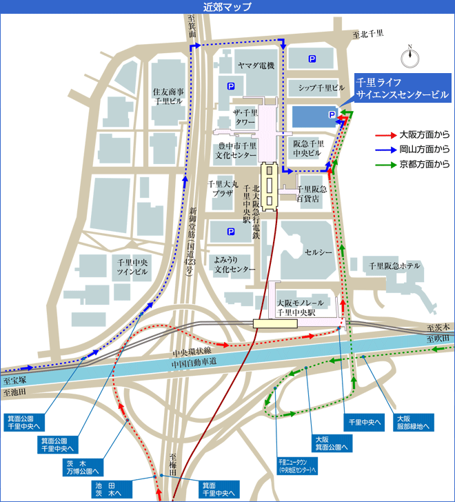 近隣地図