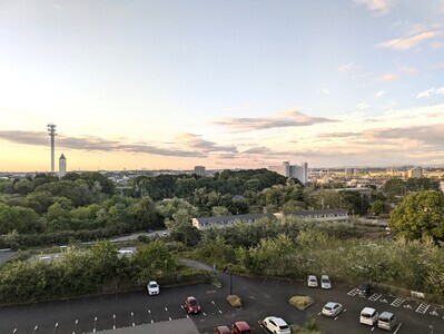 The view from the lab