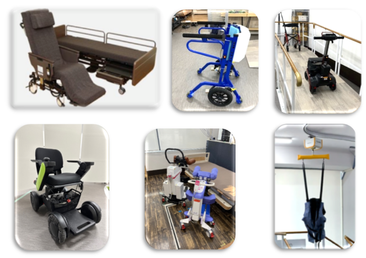 本リビングラボで導入済みの支援ロボットの画像